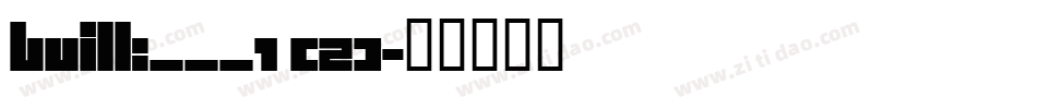 BUILK___1 (2)字体转换